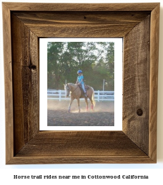 horse trail rides near me in Cottonwood, California